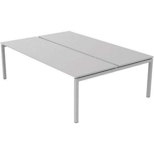 Secretária reta com 2 lugares Bench – Inesa