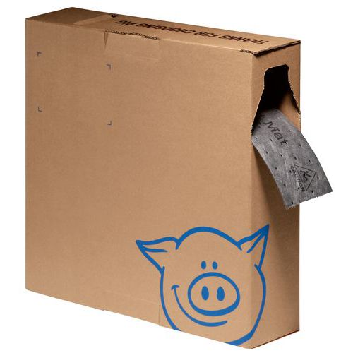 Tapete absorvente em rolo para zonas estreitas – PIG MAT Tapete absorvente em rolo para zonas estreitas – PIG MAT