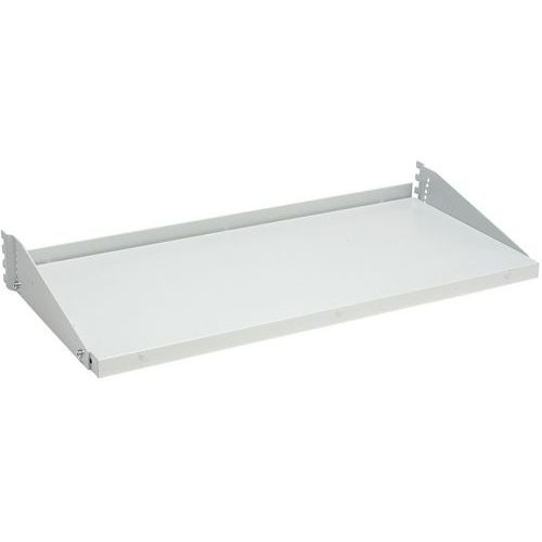 Prateleira inclinável para bancada de trabalho LMT – profundidade de 400 mm – largura de 967 a 1773 mm – Trest