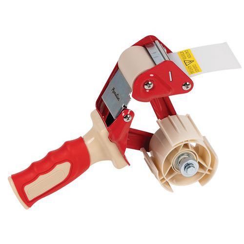Rolos de fita adesiva em PVC + 1 desenrolador ergonómico – Manutan Expert