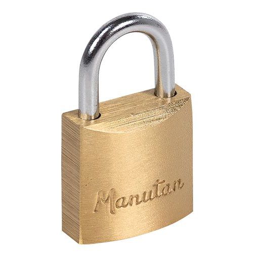 Cadeado de segurança com chave em latão - Manutan Expert