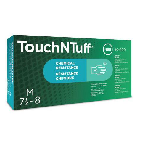 Luvas descartáveis TouchNTuff® 92-600