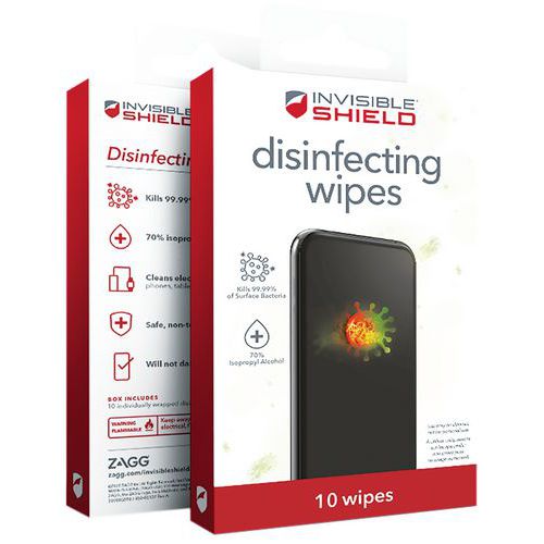 Toalhetes desinfetantes InvisibleShield