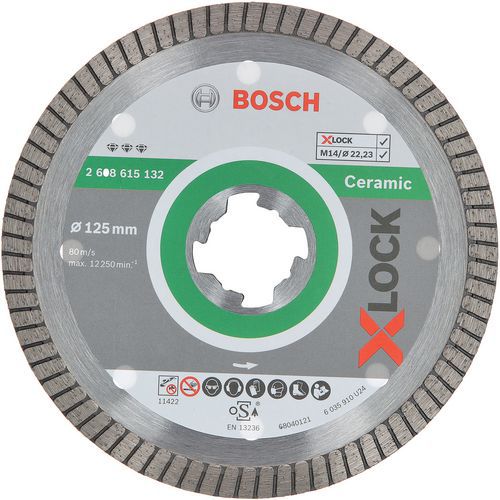 Discos de corte diamantados X-lock – Bosch
