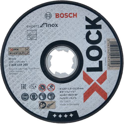 Discos de corte X-lock Expert for INOX – Bosch