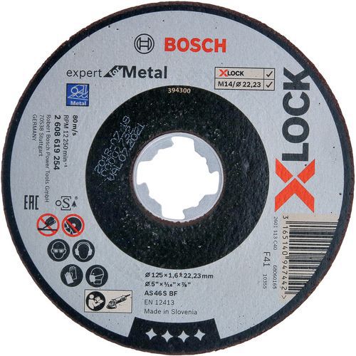 Discos de corte X-lock Expert for Metal – Bosch