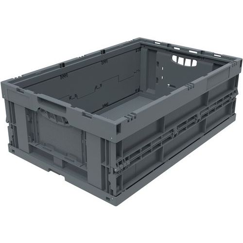 Caixa dobrável reciclada – 400 a 600 mm de comprimento – 20 a 61 L