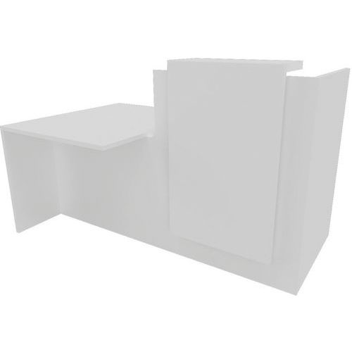 Banco de receção com acesso a PMR – C.180 cm Fifty Fifty – Buronomic