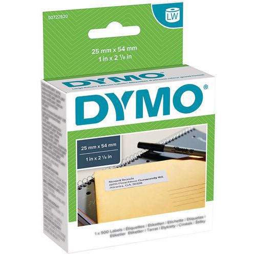 Etiqueta para impressoras de etiquetas Dymo LabelWriter