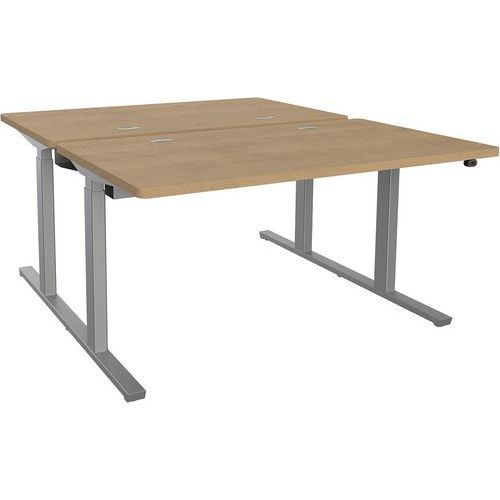 Posto duplo regulável Adema