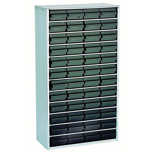 Bloco de compartimentos ESD com gavetas – Raaco International