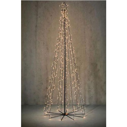Árvore de Natal luminosa com temporizador e telecomando