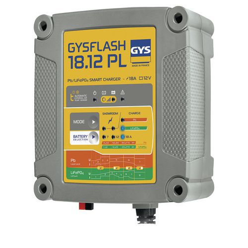 Carregador de bateria – Gysflash 18.12 PL – Gys