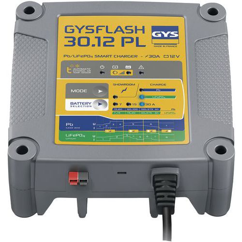 Carregador de bateria Gysflash 30.12 PL – Gys