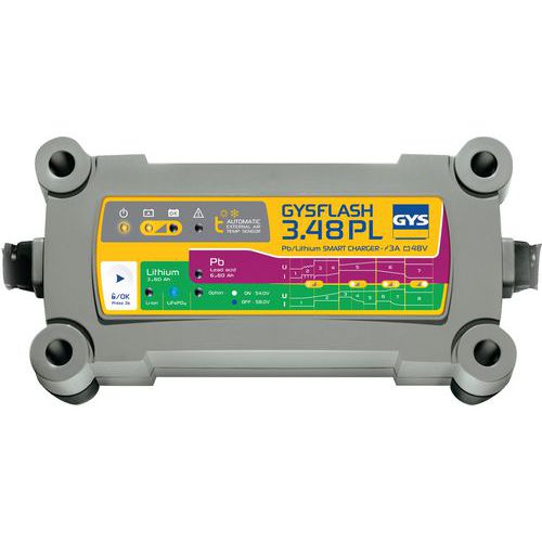 Carregador de bateria – Gysflash 3.48 PL – Gys