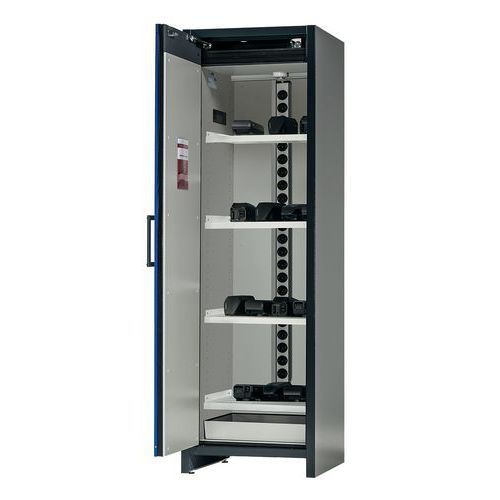 Armário de segurança para o armazenamento passivo de baterias de iões de lítio – Asecos