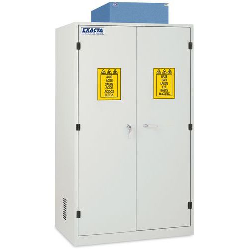 Armário de segurança alto com filtração – 1 porta integral – Exacta