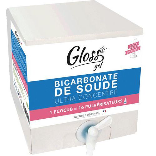 Gel de bicarbonato de sódio Gloss ECOCUB – 10 L
