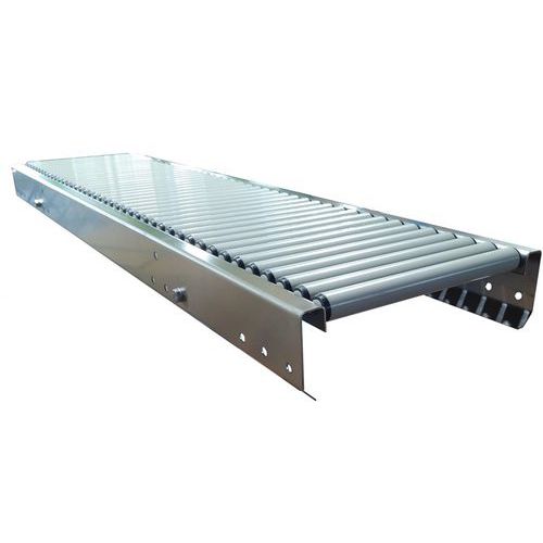 Transportador em aço com rolos em PVC Ø 30 mm – Somefi