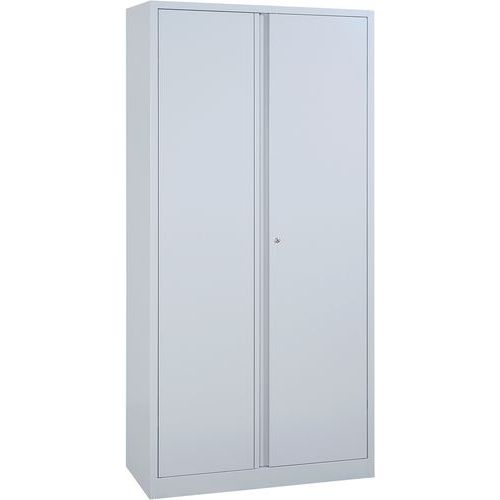 Armário monobloco com porta rebatível, compacto – altura 180 cm – Manutan Expert Armário monobloco com porta rebatível, compacto – altura 180 cm – Manutan Expert