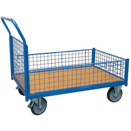 Chariot 1 dossier et 3 demi-ridelles - 500 kg - FIMM Chariot 1 dossier et 3 demi-ridelles - 500 kg - FIMM