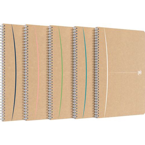 Caderno reciclado sortido Touareg – 210 x 297 – 180 pág./90 g – Oxford
