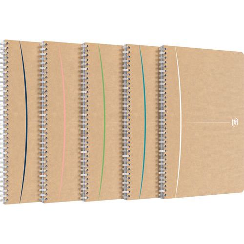 Caderno reciclado sortido Q5/5 Touareg – 210x297 – 100 pág./90 g – Oxford