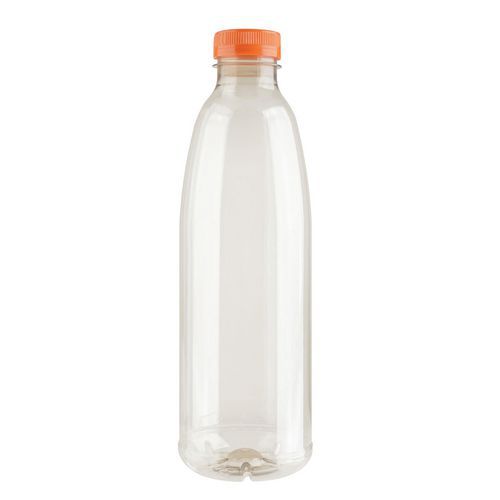 Frasco em PET de 250 ml a 1 L + tampa laranja - Bunzl Frasco em PET de 250 ml a 1 L + tampa laranja - Bunzl