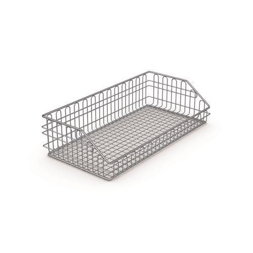 Cesto de esterilização gradeado em inox Medidul – recortado - Hupfer