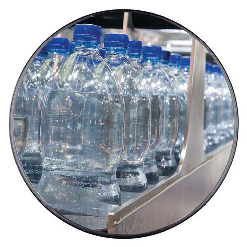 Espelho de vigilância – interior – redondo – fixação mural telescópica – Dancop