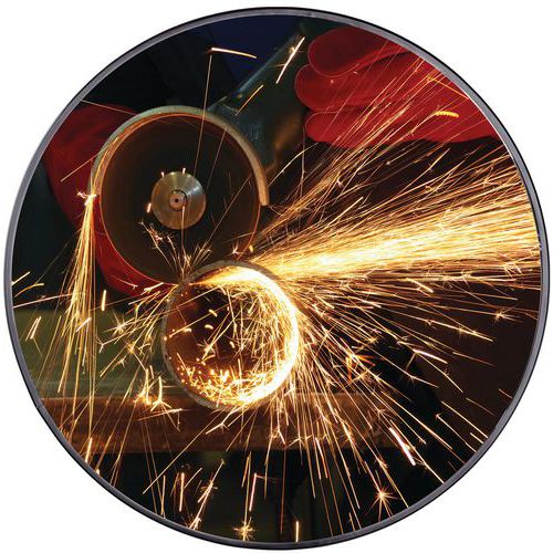 Espelho industrial – interior – fixação em poste – EUvex