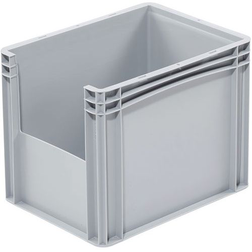 Caixa de norma europeia com abertura frontal – Comprimento de 400 mm – 21 L Caixa de norma europeia com abertura frontal – Comprimento de 400 mm – 21 L