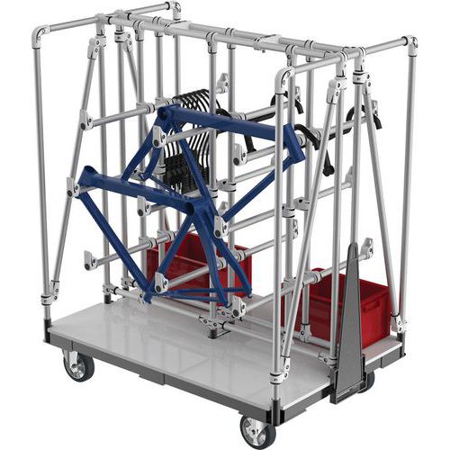 Carro cantilever de dupla face – 350 kg – Trilogiq Carro cantilever de dupla face – 350 kg – Trilogiq