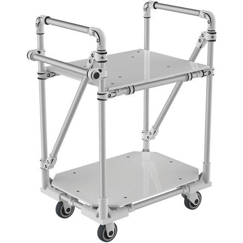 Carro modular em alumínio – 350 kg – Trilogiq Carro modular em alumínio – 350 kg – Trilogiq