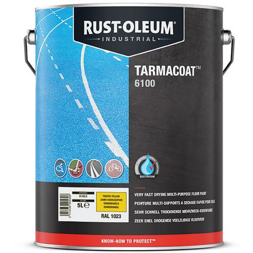 Tinta para pisos exteriores e interiores Tarmacoat – 5 L – Rust-Oleum