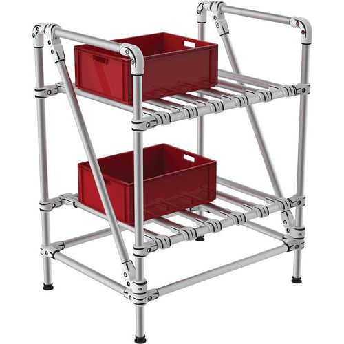 Mini-rack de armazenamento tubular – Trilogiq