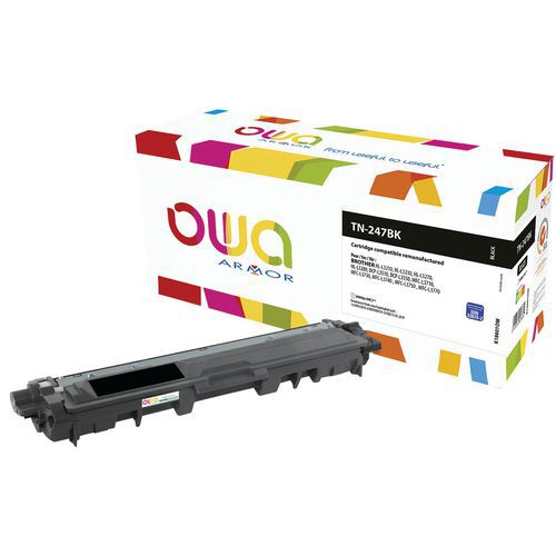 Toner de alta capacidade compatível com impressoras Brother TN247 – OWA Toner de alta capacidade compatível com impressoras Brother TN247 – OWA