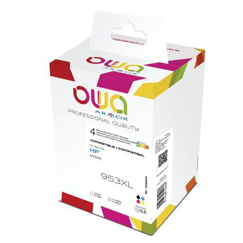Tinteiro 953 XL de alta capacidade compatível com HP – Owa