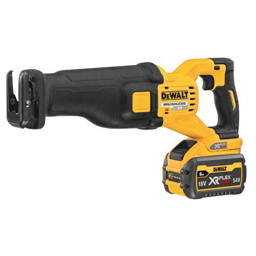 Serra de sabre 54 V 2 Ah – 2 bater. e maleta TSTAK – DEWALT
