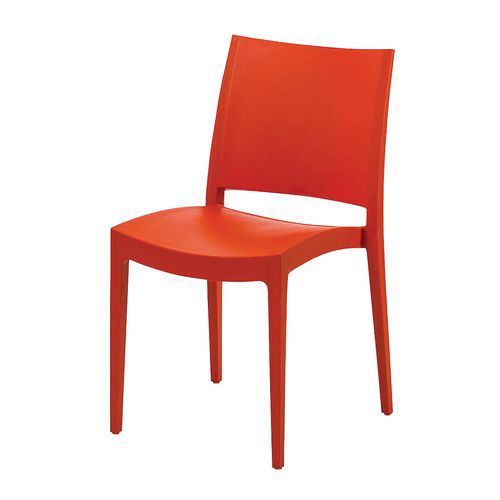 Cadeira empilhável em polipropileno Jade – Flexfurn