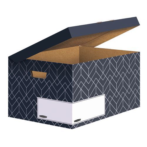 Compartimento para caixa de arquivo Flip Top Déco – Bankers Box Compartimento para caixa de arquivo Flip Top Déco – Bankers Box