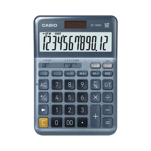 Calculadora de escritório Casio DF-120EM