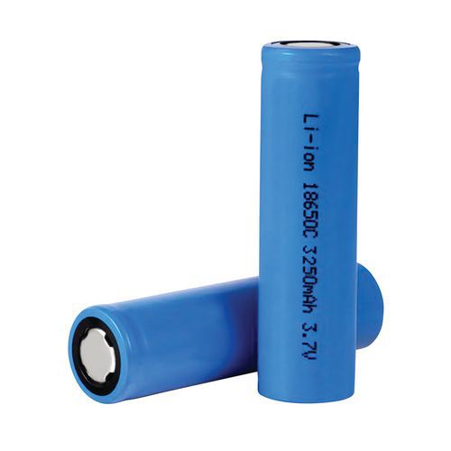 Bateria iões de lítio recarregável 18650 3,7 V e 3250 mAh