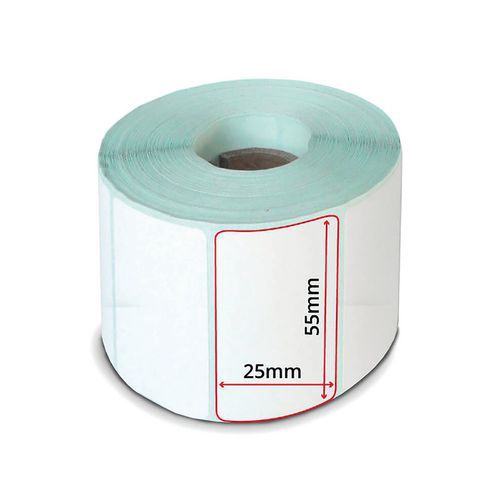 Rolo de etiquetas 55 x 25 mm para impressora S720 – B3C