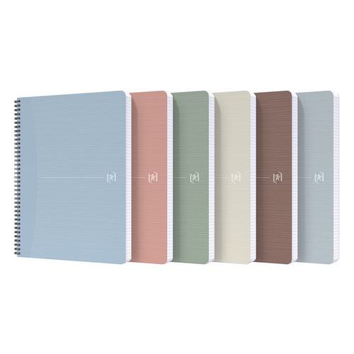 Cad. My Réc'up integ. A4 180p 90 g rec. – conj. 6 – Oxford Cad. My Réc'up integ. A4 180p 90 g rec. – conj. 6 – Oxford
