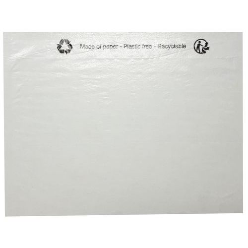 Envelope porta-documentos – transparente – sem impressão