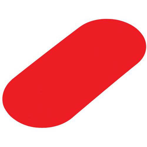 Fita adesiva de marcação de pavimento – traço – 180 x 80 mm – Gergosign