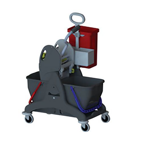 Carro TriStar 30 + espremed. Kinetic e suporte p/ saco – ACI Carro TriStar 30 + espremed. Kinetic e suporte p/ saco – ACI