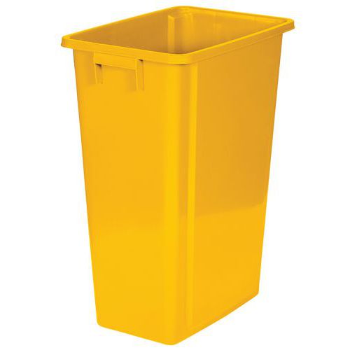 Coletor de separação seletiva sem tampa – 60 L