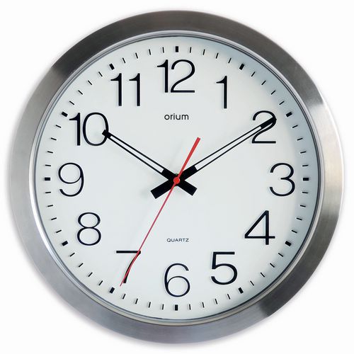 Relógio impermeável em inox IP45 – Ø35 cm – Orium